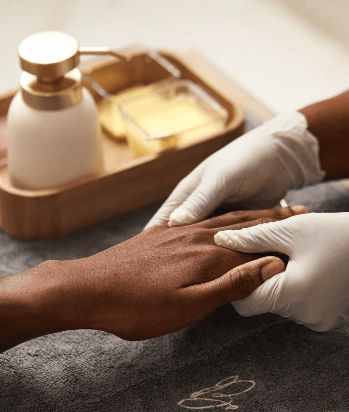 Massage des mains
